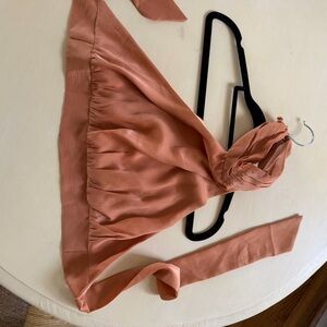 Princess Polly Terracotta Halter Top